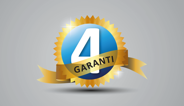 4 års garanti